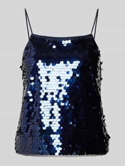 Ichi Top met bandjes en pailletten model 'PENNIE'