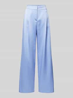 Jake*s Cocktail Wide leg bandplooibroek met steekzakken