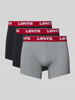 Levi's Boxershort met band met label in een set van 3 stuks