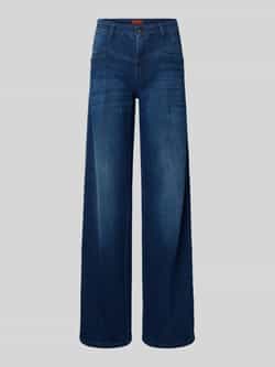 CAMBIO Jeans met wijde pijpen model 'AIMEE SEAM'