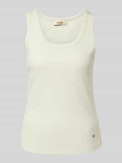 MOS MOSH Tanktop met ribboorden model 'Casa'