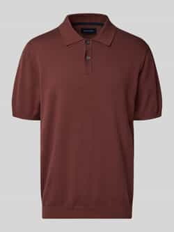Christian Berg Men Regular fit poloshirt met korte knoopsluiting
