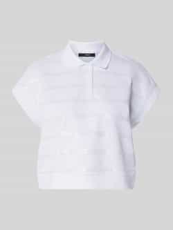 Zero T-shirt met platte kraag