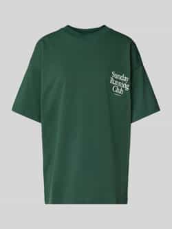 ANOTHER COTTON LAB Oversized T-shirt met ronde hals