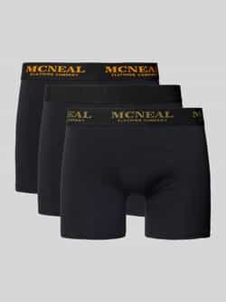 MCNEAL Boxershort met labelstitching in een set van 3 stuks