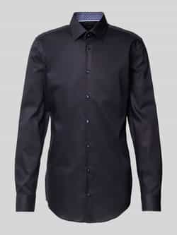 Boss Slim fit zakelijk overhemd met knoopsluiting