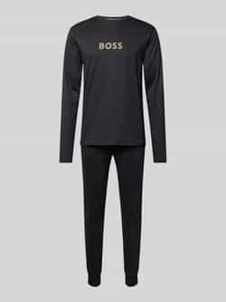 Boss Pyjama met logoprint