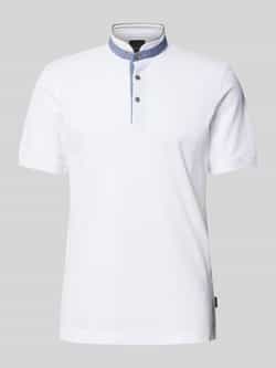 Bugatti Regular fit poloshirt met opstaande kraag