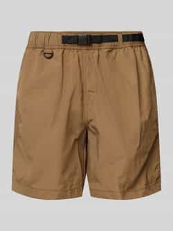WOODBIRD Korte regular fit broek met riem model 'Choi'