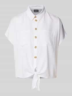 Pieces Boxy fit overhemdblouse met knoopdetail model 'PIA'