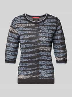 Scotch & Soda Gebreide pullover van viscosemix met 1 2-mouwen