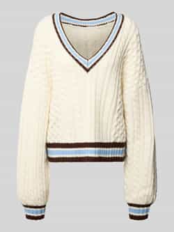 Gestuz Gebreide pullover van wolmix model 'MARWENI'