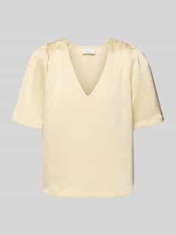 NEO NOIR Blouseshirt met V-hals model 'Largo'