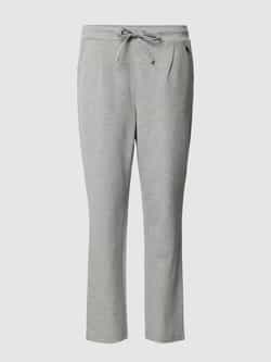 Fransa Stretch fit stoffen broek met bandplooien model 'ZASTRETCH 1'