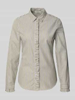 Eterna Slim fit overhemdblouse met 3 4-mouwen