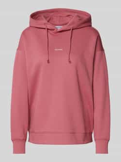 Jake*s Casual Oversized hoodie met labelprint