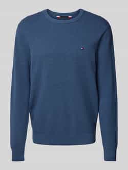 Tommy Hilfiger Gebreide pullover met logostitching