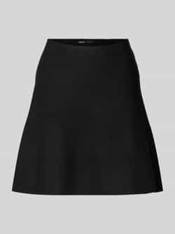 Only Uitlopende minirok in riblook model 'COCO'