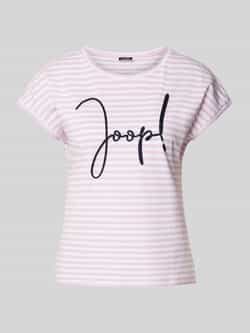 Joop! T-shirt met labelstitching model 'Teri'