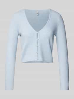 Only Kort gebreid jack met parelknopen model 'RICA'