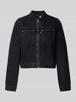 Levi's Kort jeansjack met borstzakken model 'MOTO TRUCKER'