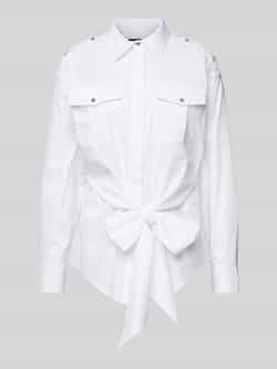 Lauren Ralph Lauren Overhemdblouse met blinde knoopsluiting model 'GIONINA'