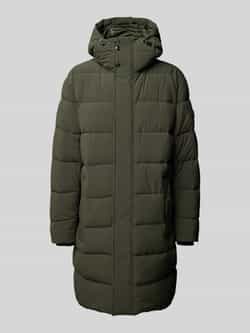 JOOP! Collection Gewatteerde lange jas met capuchon model 'Winsten'