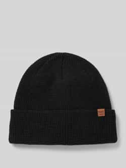 Barts Beanie met labeldetail