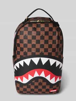 Sprayground Rugzak met labelbadge model 'Peeking Character'