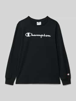 Champion T-shirt BASICS Long Sleeve Shirt Large Logo (1-delig)