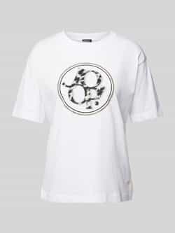 Joop! T-shirt met strass-steentjes