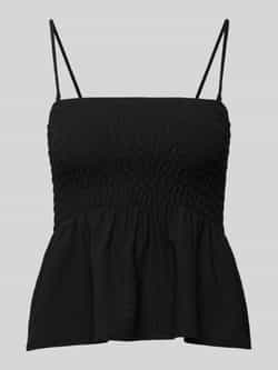 Gina Tricot Top met bandjes en smokdetails