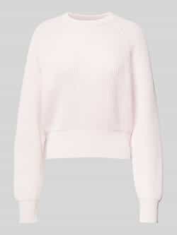 Hugo Blue Gebreide pullover met raglanmouwen model 'Sliper'