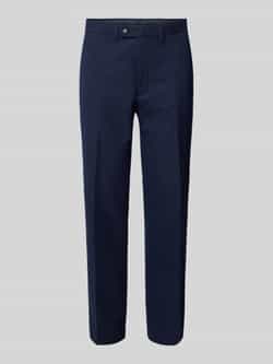 Christian Berg Men Regular fit pantalon met persplooien