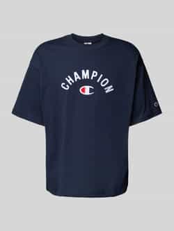 Champion Relaxed fit T-shirt met labelstitching