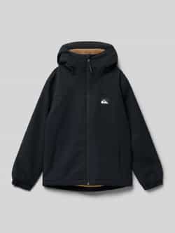 Quiksilver Regular fit jack met logopatch model 'Overcast'