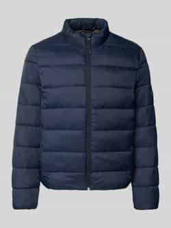 Pepe Jeans Regular fit gewatteerd jack met opstaande kraag