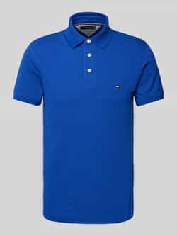 Tommy Hilfiger Slim fit poloshirt met logostitching model '1985'