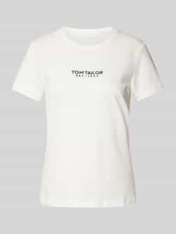 Tom Tailor Regular fit T-shirt van puur biologisch katoen