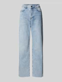 Rich & Royal Wide leg jeans met franjes