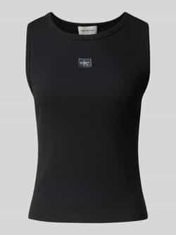 Calvin Klein Jeans Tanktop met labeldetail