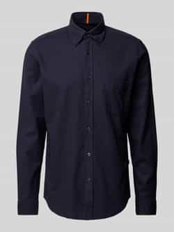 Boss Orange Regular fit vrijetijdsoverhemd met button-downkraag model 'Rickert