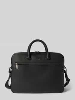 Boss Laptoptas met labeldetail model 'Ray'