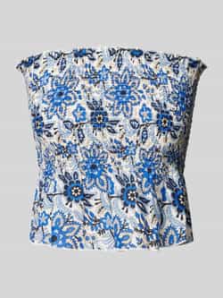 Only Slim fit korte top van puur katoen model 'KATIE'