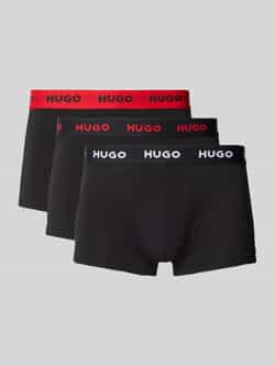 HUGO Boxershort met elastische band in een set van 3 stuks