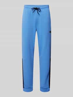 EA7 Emporio Armani Sweatpants met labelprint model 'NATURAL'