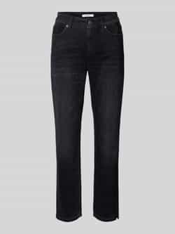 CAMBIO Straight leg jeans met siersteentjes model 'PIPER'