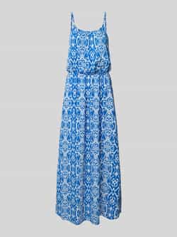 Only Getailleerde maxi-jurk met all-over motief model 'WINNER'
