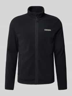 Napapijri Sweatjack met labelprint