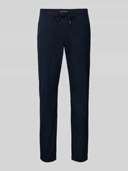 Tommy Hilfiger Relaxed fit stoffen broek van puur katoen model 'HARLEM'